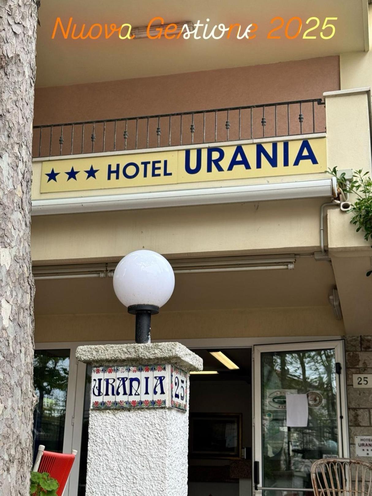 Hotel Urania Nuova Gestione Rimini Exterior foto